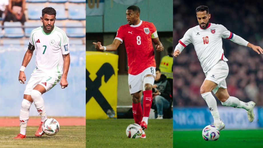 Mahrez (Argelia), Alaba (Austria) y Al-Tamari (Jordania), son las principales figuras de los rivales de la Selección.