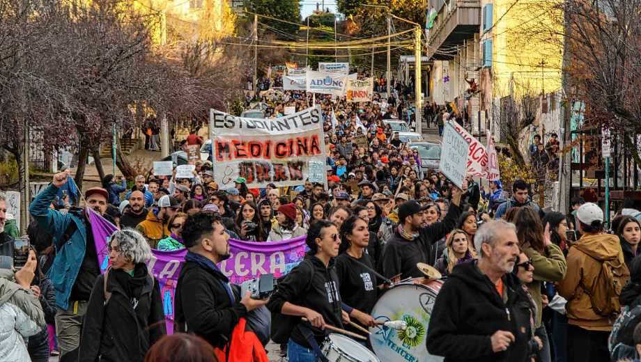 Marcha Federal Universitaria. Foto: Marcelo Martínez.