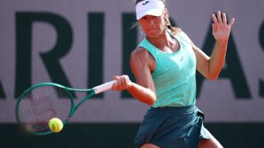 Solana Sierra, la argentina que dio la primera sorpresa en Roland Garros