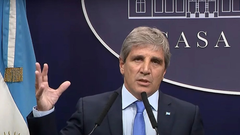 Luis Caputo. Foto: NA 