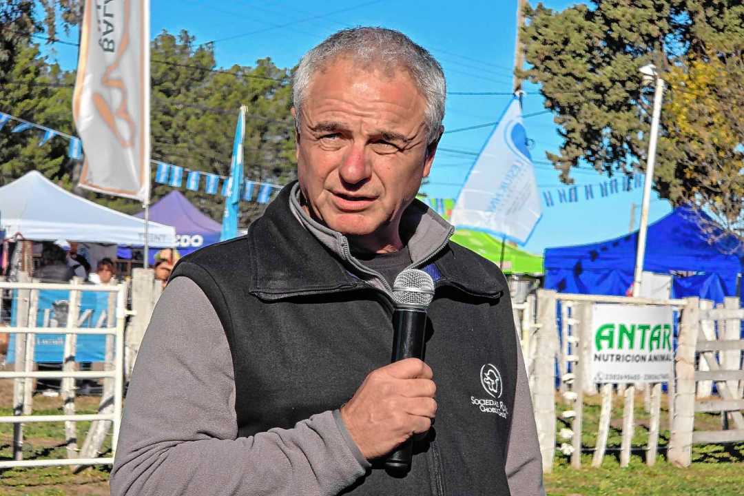 Juan Segatori, presidente de la Sociedad Rural de Choele Choel. "Acomodar dos o tres frigoríficos que hay en la Patagonia para poder exportar sería una gran meta. Hay que empezar".