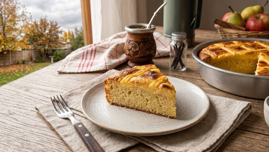Cómo hacer torta matera con crema pastelera: la receta económica de un solo huevo para una merienda de lujo.-