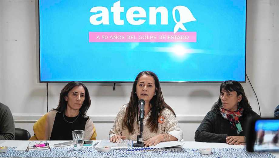 ATEN y el Gobierno de Neuquén iniciaron las negociaciones salariales para 2027 y volverán a reunirse el lunes. Foto: Cecilia Maletti. 