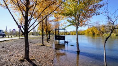 Aumentó el caudal del río Limay, aguas abajo de Arroyito: los valores previstos hasta el 25 de mayo