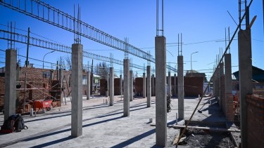 A buen ritmo avanza la obra del futuro centro oncológico para Cutral Co y Plaza Huincul