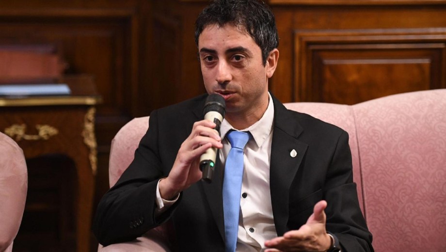 Senador Nacional de la Libertad Avanza y empresario rionegrino, Enzo Fullone. Foto: gentileza