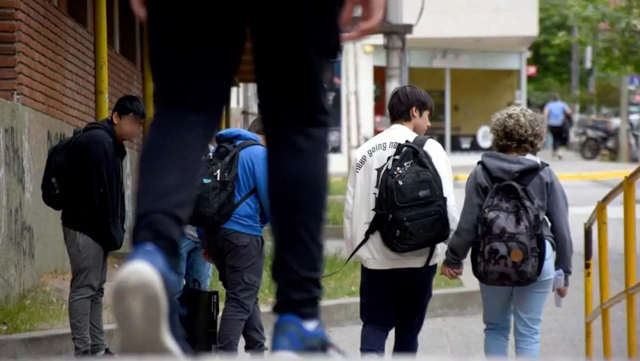 Mes contra el bullying en las escuelas de Neuquén. (Foto archivo: Matías Subat).