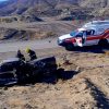Imagen de Violento choque entre dos camionetas sobre la Ruta 40 en Chos Malal: cómo se encuentran los conductores