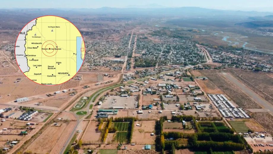 Nuevo temblor en Vaca Muerta: se detectó un sismo de 2,5 cerca de Rincón de los Sauces