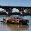 Imagen de Dramático rescate en Dique Ballester tras el vuelco de un kayak: bomberos le salvaron la vida a un hombre y su hijo de 6 años