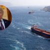 Imagen de Trump amenazó con sancionar a las empresas que le paguen a Irán para cruzar por el estrecho de Ormuz