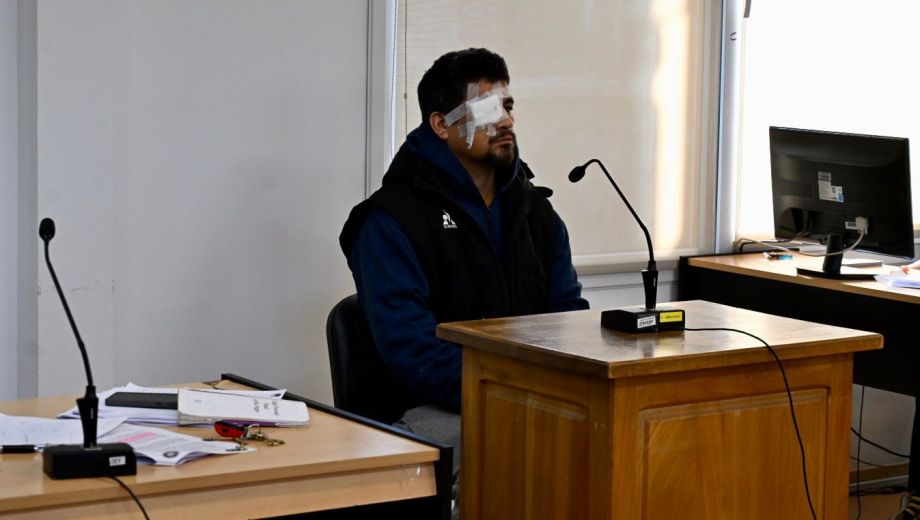 Franco González, uno de los imputados por el crimen del comerciante de Bariloche. Foto: Archivo