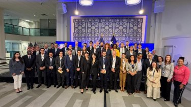 Funcionarios de Río Negro participaron de un foro energético en Estados Unidos junto con AmCham
