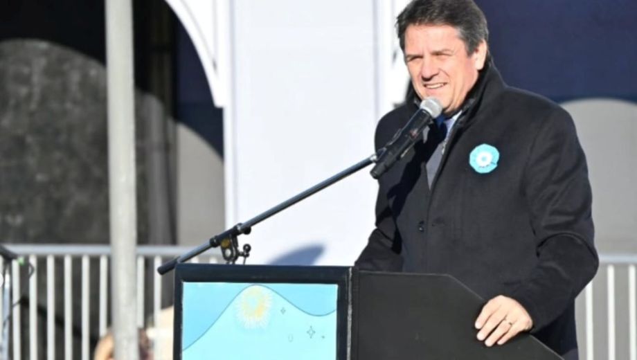 El intendente valoró la inversión en infraestructura de la ciudad. Foto: gentileza. 