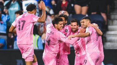 La MLS corrigió una jugada y Messi se quedó sin el triplete ante Cincinnati: el motivo