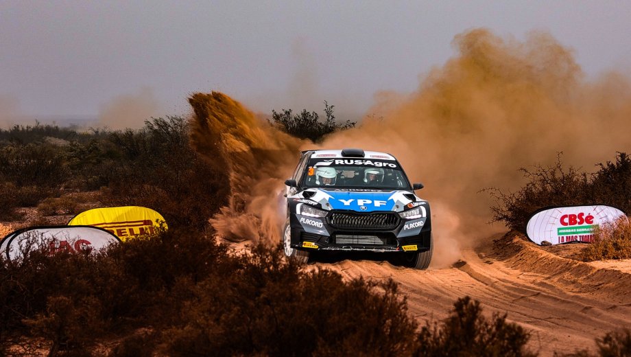 Federico Villagra marca el rumbo en el Rally de Cutral Co y Plaza Huincul.