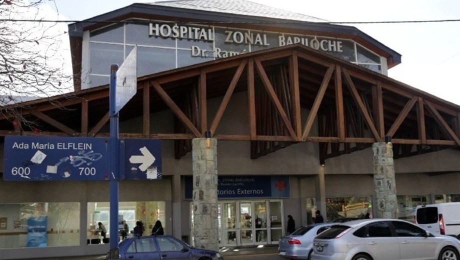 El hombre estuvo internado por más de 10 días en el Hospital Zonal Bariloche.