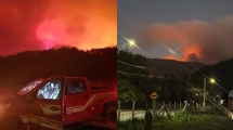 Imagen de Incendio forestal en Chile, cerca de un paso fronterizo de Neuquén: al menos 20 familias evacuadas