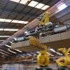 Imagen de Un horno de 135 metros, robots y automatización, desde el corazón de Río Negro fabrican ladrillos para 2.000 casas por mes