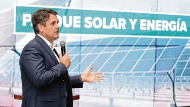 Gaido anunció licitaciones para un parque solar y un nuevo polo industrial