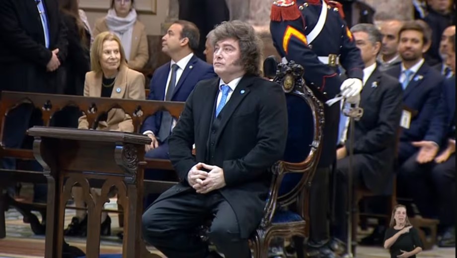 Milei eludió confrontar con la Iglesia tras el duro discurso en el Tedeum.