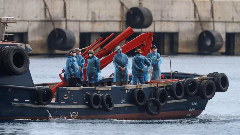 Algunos pasajeros del crucero deberán hacer cuarentena antes de volver a la actividad normal. (AFP)
