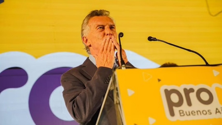 Acto de Mauricio Macri en Olivos. Foto: NA 