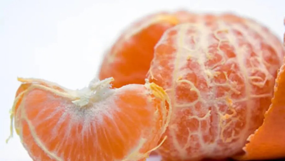 Por qué el albedo de la mandarina es importante.
