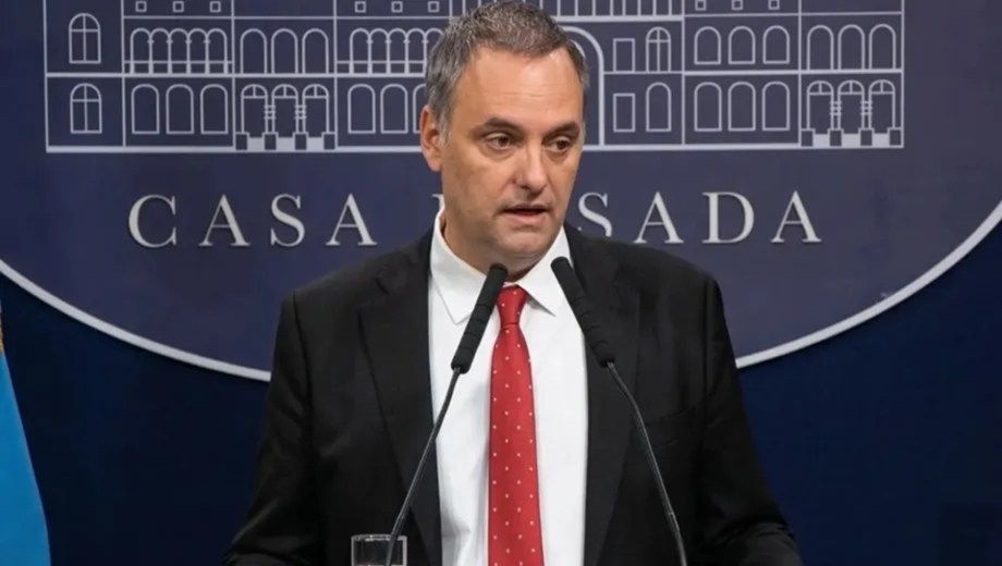 El jefe de gabinete, Manuel Adorni. Foto: archivo.