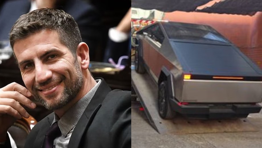 Manuel Quintar y su Tesla
