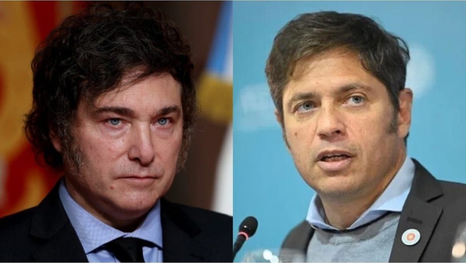 Axel Kicillof apuntó contra Javier Milei. 
