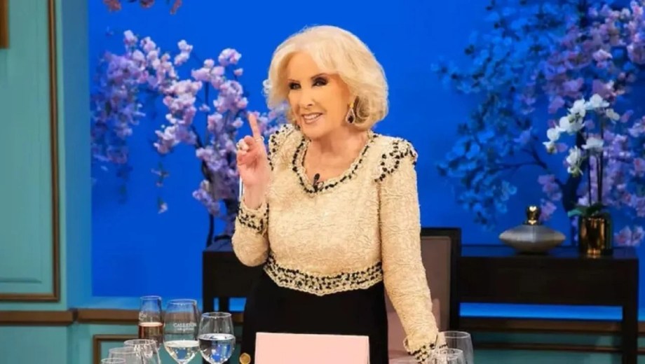 Mirtha Legrand. Foto: NA 