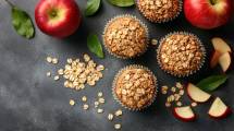 Imagen de Los secretos para preparar muffins de manzana esponjosos y nutritivos en casa