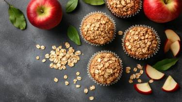 Los secretos para preparar muffins de manzana esponjosos y nutritivos en casa
