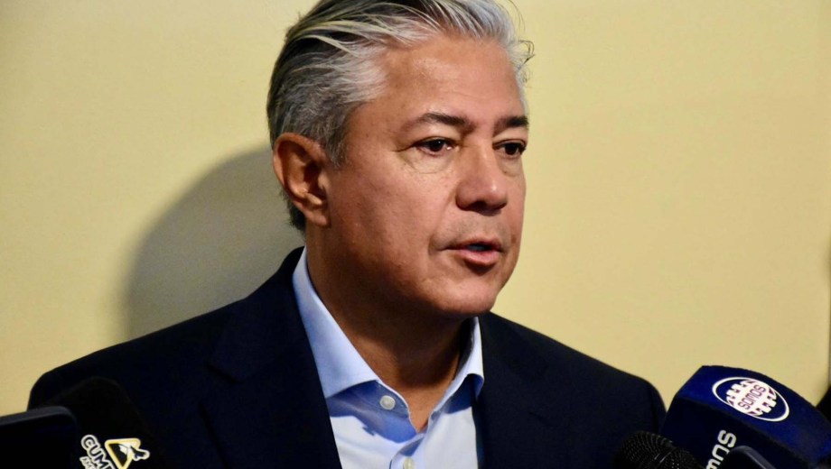 El gobernador también anunció nuevas inversiones por el RIGI. Foto: Matías Subat. 