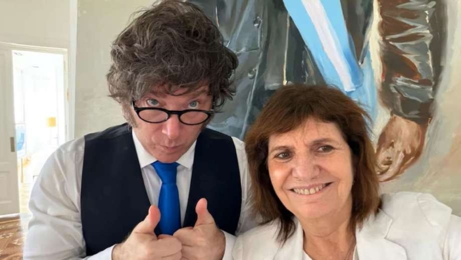 Patricia Bullrich se despega del mileísmo. 