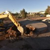 Imagen de Demolieron un anfiteatro para evitar los hechos de inseguridad en Plaza Huincul