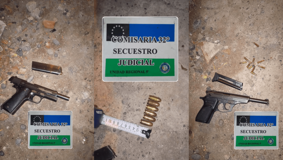 El operativo se realizó durante la madrugada en inmediaciones del tanque de agua del barrio La Paz.
