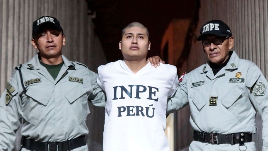 Extraditan a la Argentina a Pequeño J, acusado por el triple crimen de Florencio Varela. Foto: Instituto Nacional Penitenciario de Perú.
