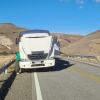 Imagen de Tránsito complicado en la Ruta 40: reducción de calzada por un camión averiado cerca de Junín de los Andes