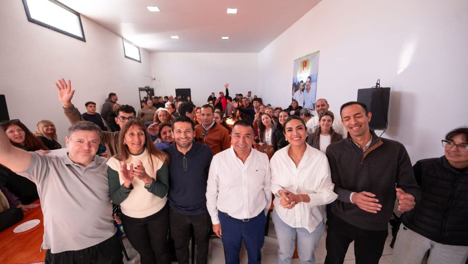 Ramón Rioseco encabezó el acto partidario. Foto: gentileza. 