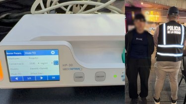 Robó una bomba de infusión e intentó venderla por internet: lo detuvieron en una entrega pactada