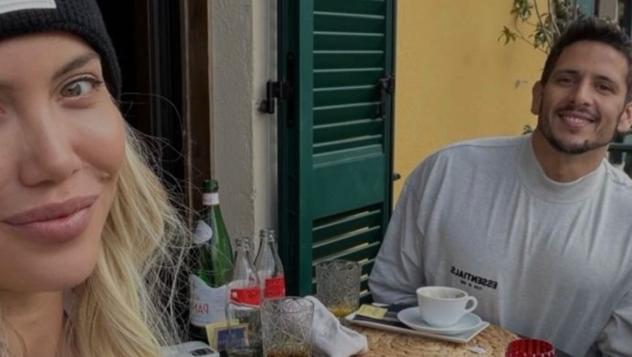 Wanda Nara junto a Martín Migueles. Foto: gentileza 