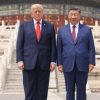 Imagen de Xi Jinping en Pekín advirtió a Donald Trump que las diferencias con Taiwán podrían traer "conflictos" y le dijo ser "socio" de China