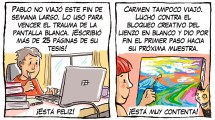 Imagen de «Fin de semana largo», la tira de Chelo Candia en el suple Viajes y Turismo