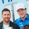 Imagen de Messi dijo presente en la Fórmula 1 en Miami y se reencontró con Colapinto