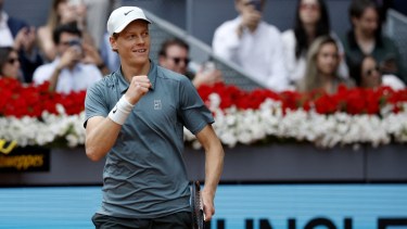 Un baile: Sinner le ganó a Zverev en menos de una hora y se quedó con el Masters de Madrid