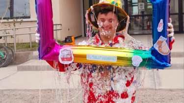 “Me recibí”: el logro de Hilario, el joven con Síndrome de Down que cumplió su sueño en la universidad