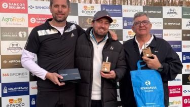 Pilotti y Soto, muy Seguros con su juego en el torneo Aniversario del Golf Club de Roca