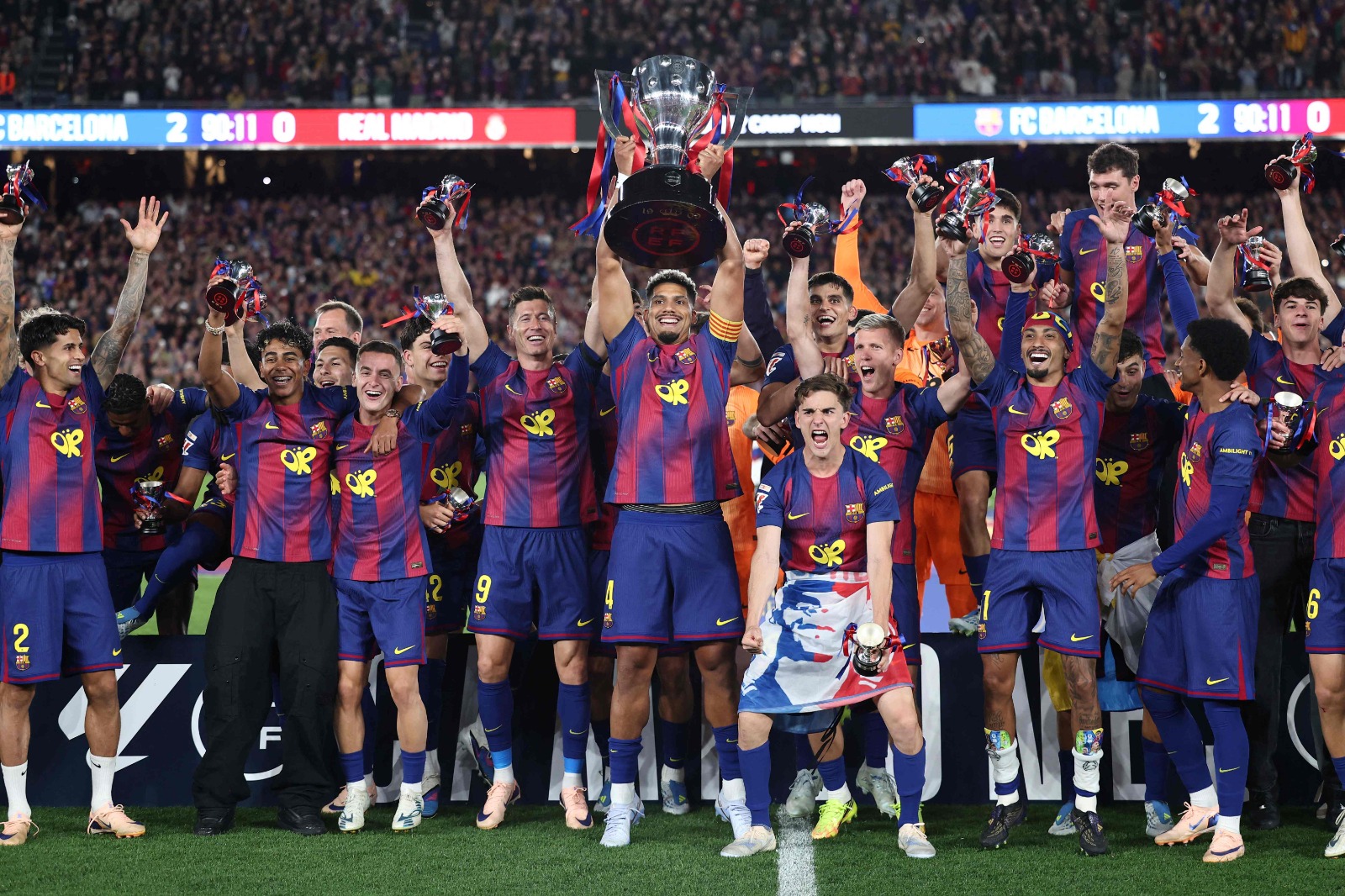 Barcelona le ganó el clásico a Real Madrid y se consagró campeón en la ...